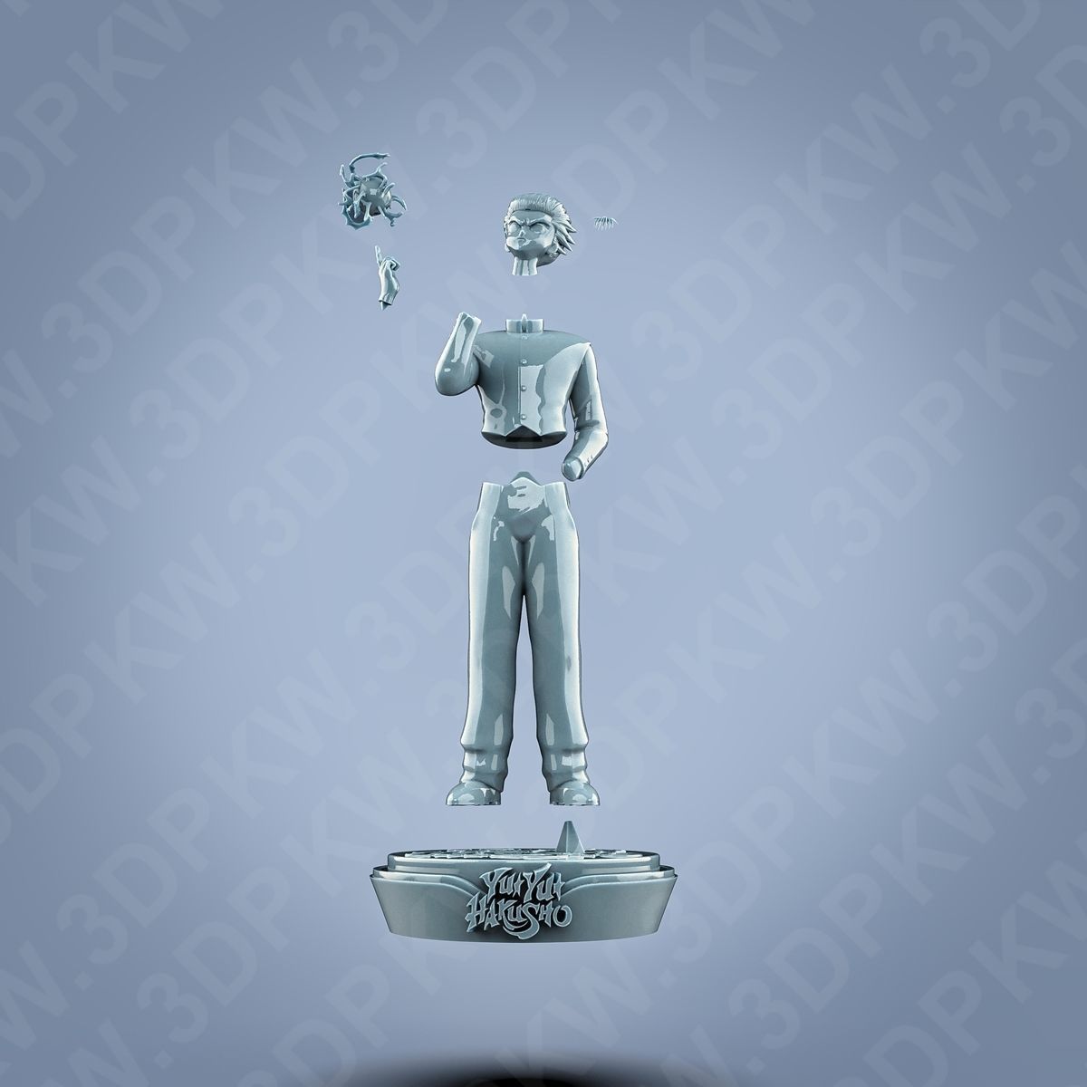 Yusuke Urameshi 3D print model_5