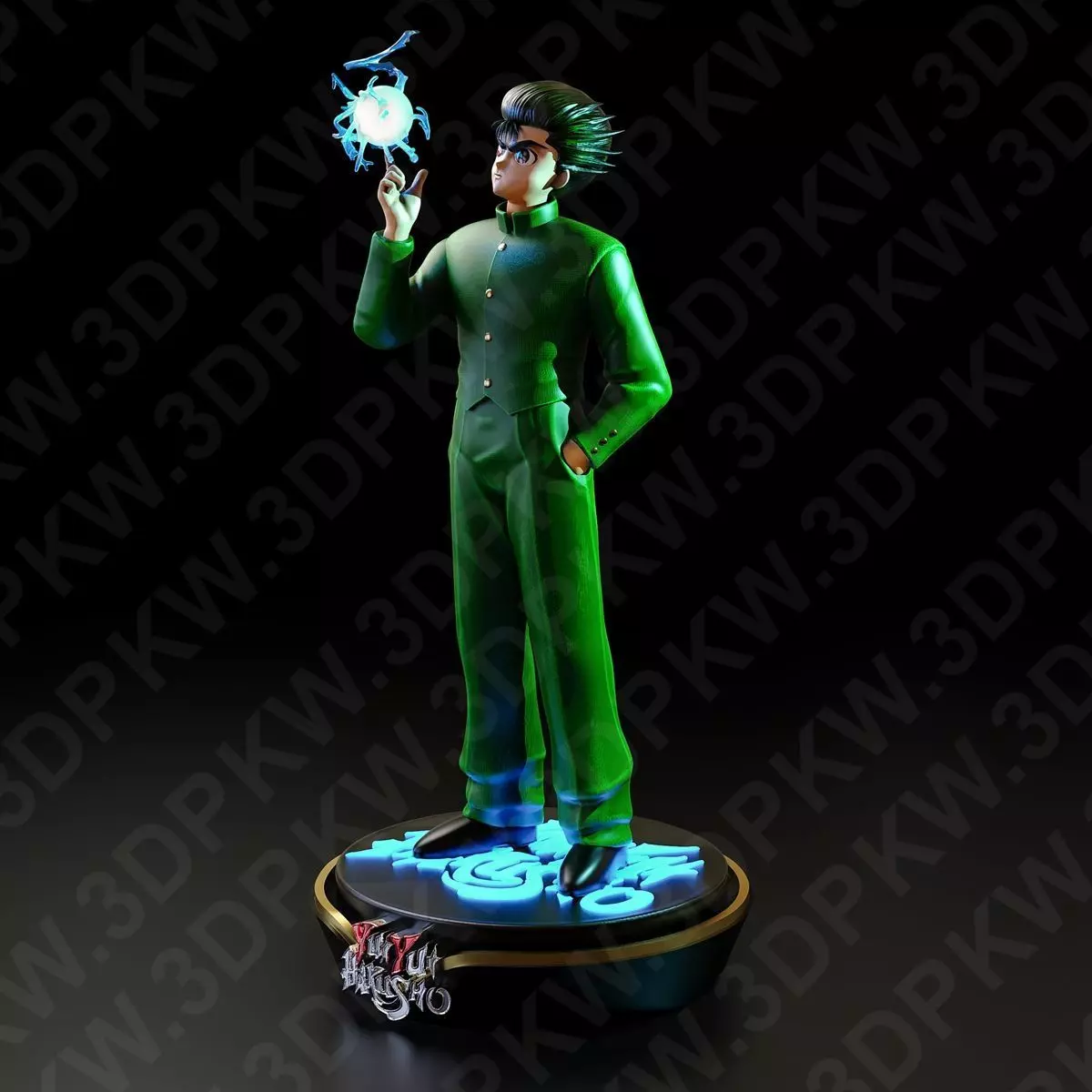 Yusuke Urameshi 3D print model_0