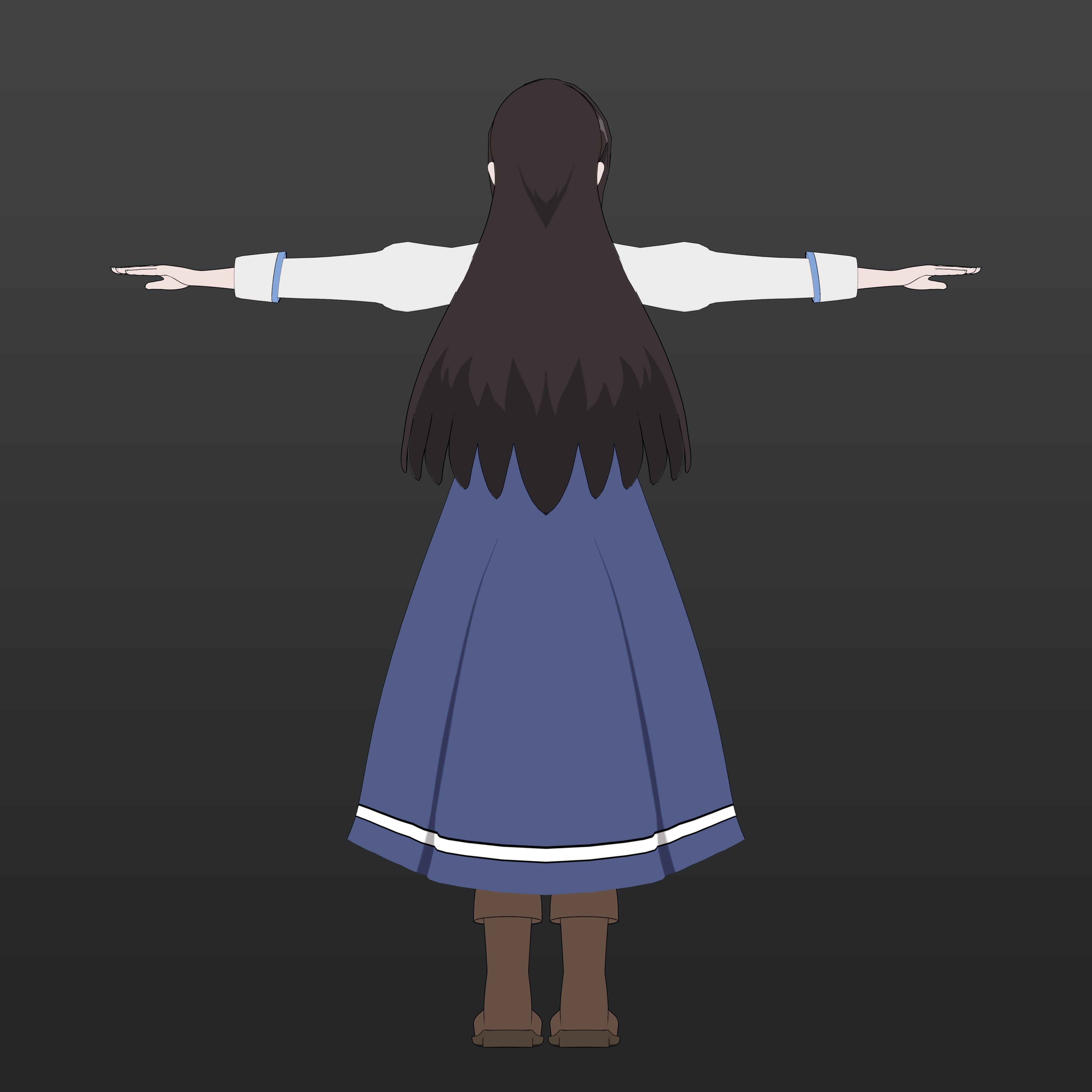 Kilmaria - Isekai One Turn Kill Nee-san Low-poly 3D model_9