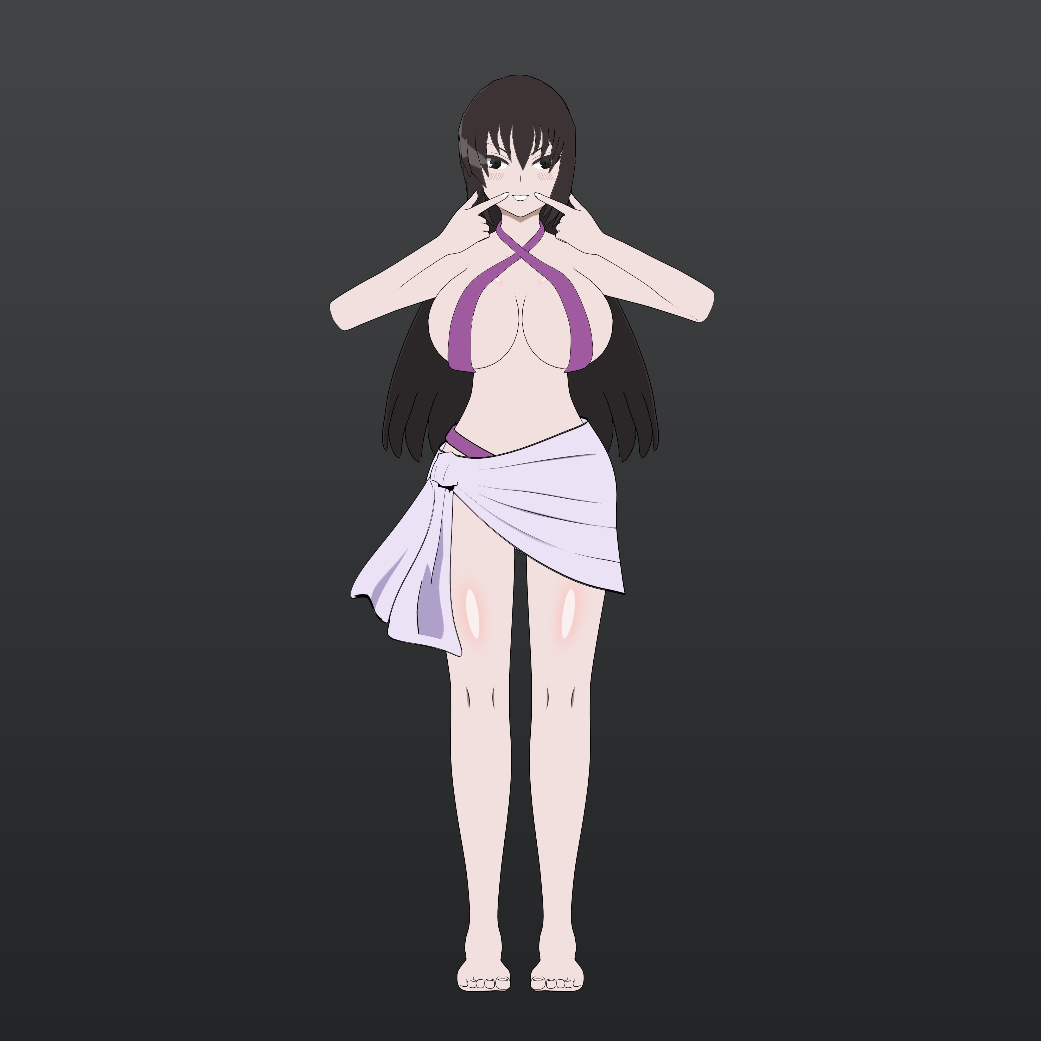 Kilmaria - Isekai One Turn Kill Nee-san Low-poly 3D model_16