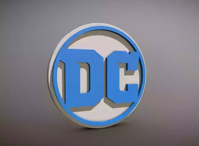 DC LOGO 3D print model