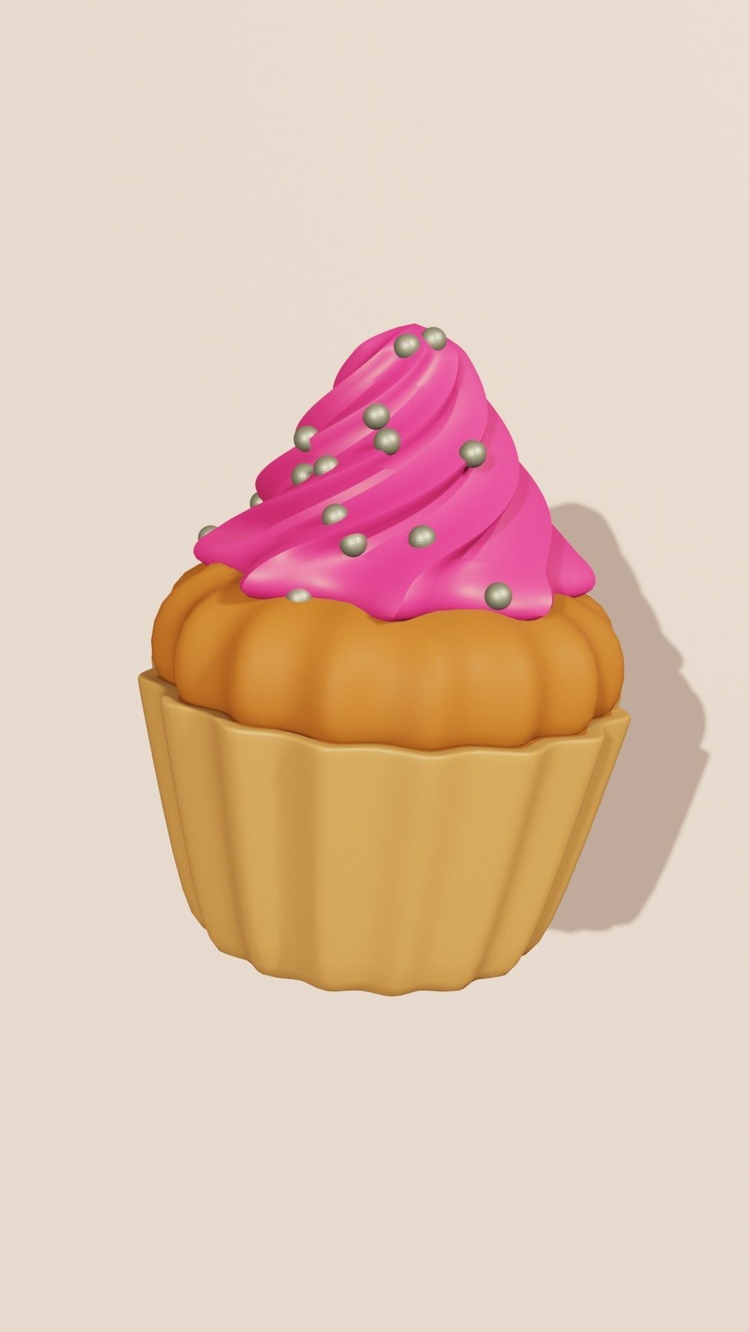 Cupcake Free 3D model_4