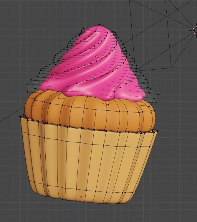 Cupcake Free 3D model_3