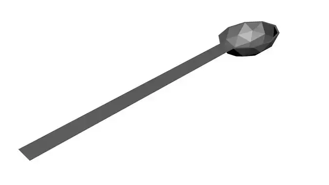 Low Poly Game Ready Spoon