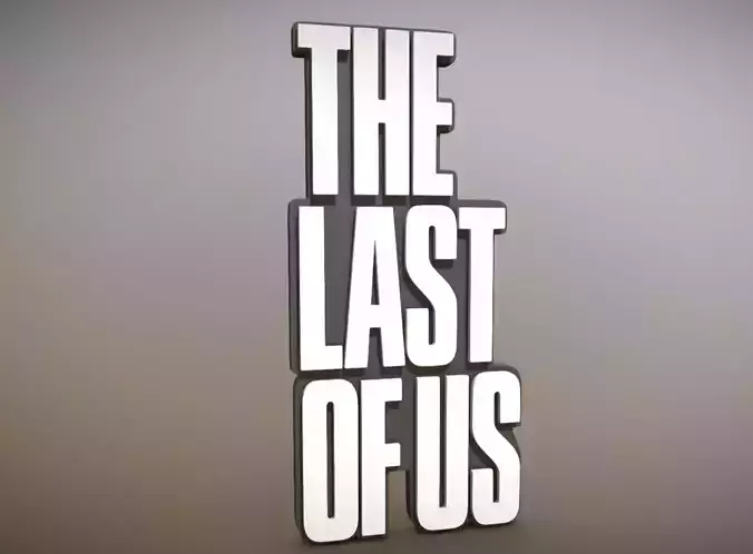 THE LAST OF US LOGO 3D print model