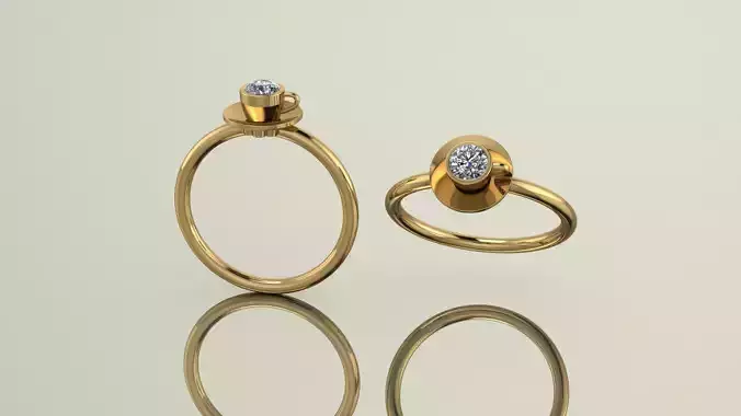 Tea Ring 3D print model