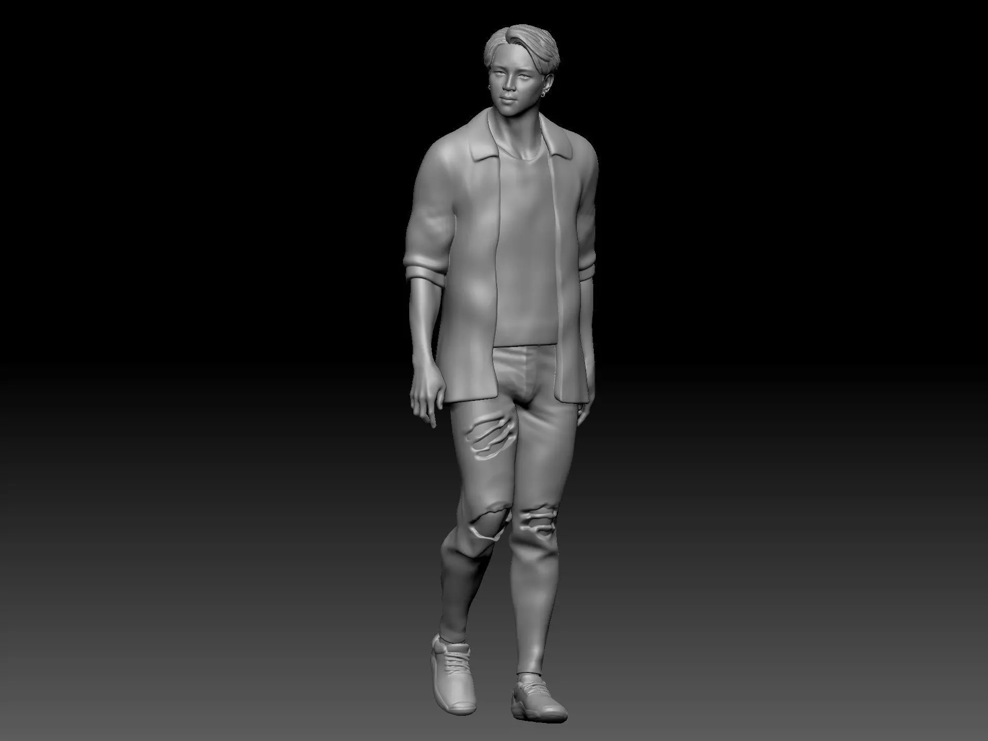 jimin bts 3D print model_0