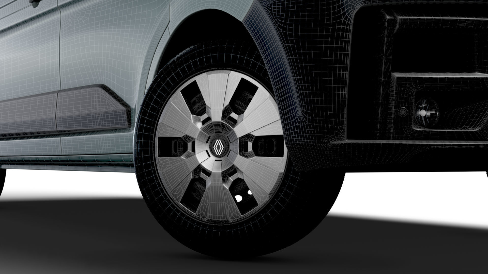 Renault Master L2H2 Van 2024 3D model_25