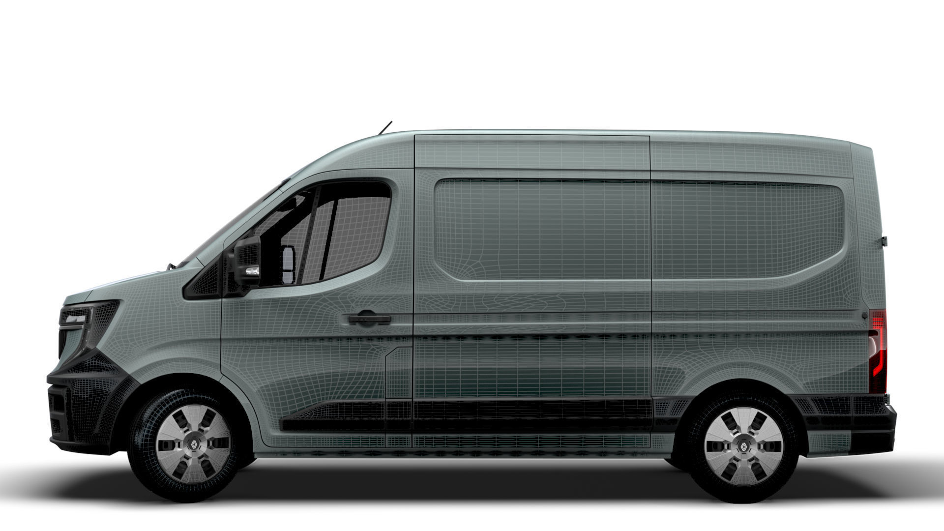 Renault Master L2H2 Van 2024 3D model_18