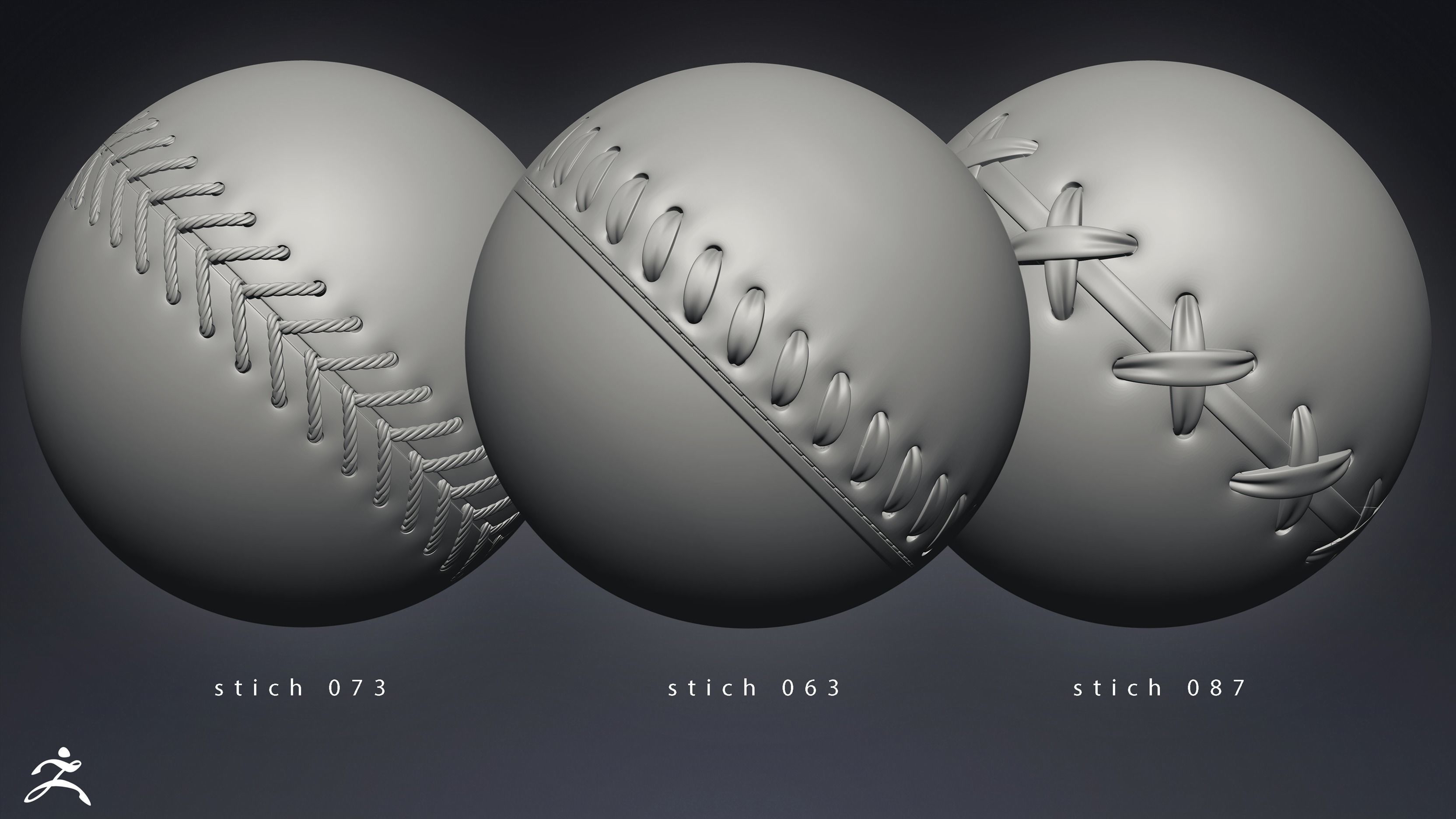 90 Seam and  Stitch Brushes and  Alphas Vol 01 Texture_4