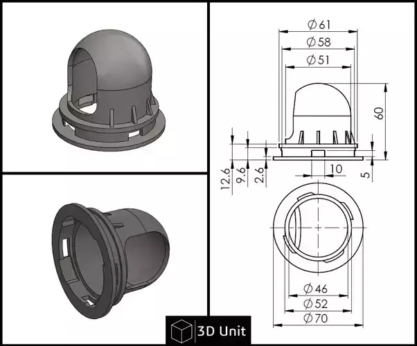 KARCHER vacuum cleaner diffuser 3D print model