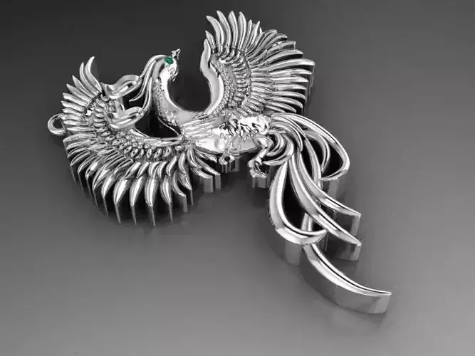 Phoenix necklace