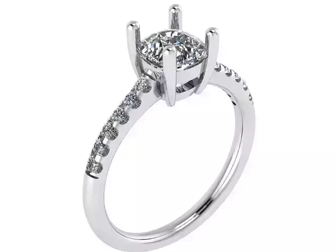 Round Diamond Ring 1931