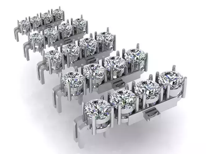 Round Basket Setting Diamond 1936