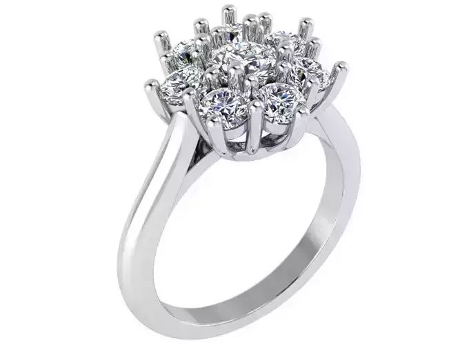 Round Cluster Ring 1959