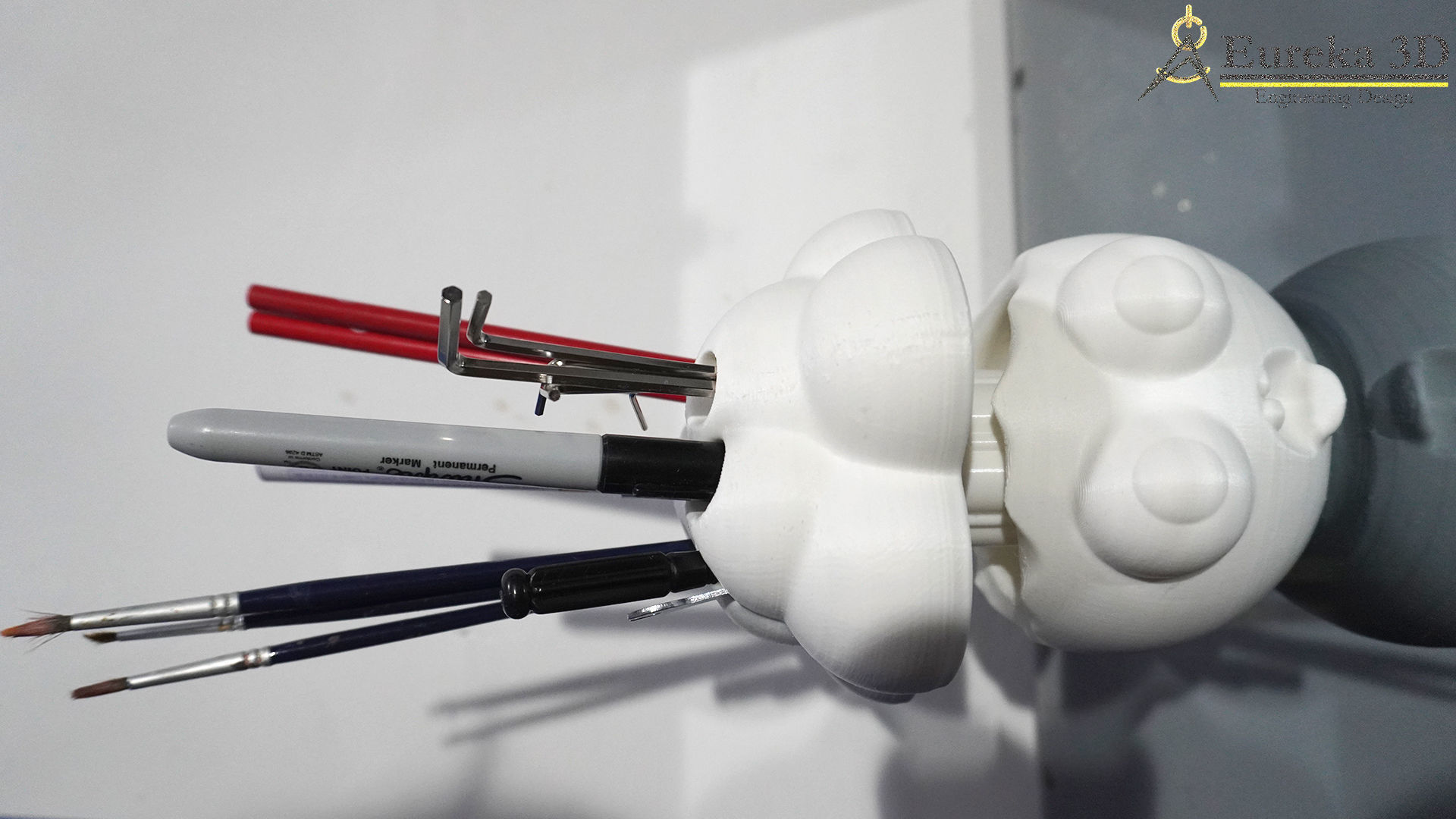 EXPLOSION POT AND PENCIL HOLDER 3D print model_7