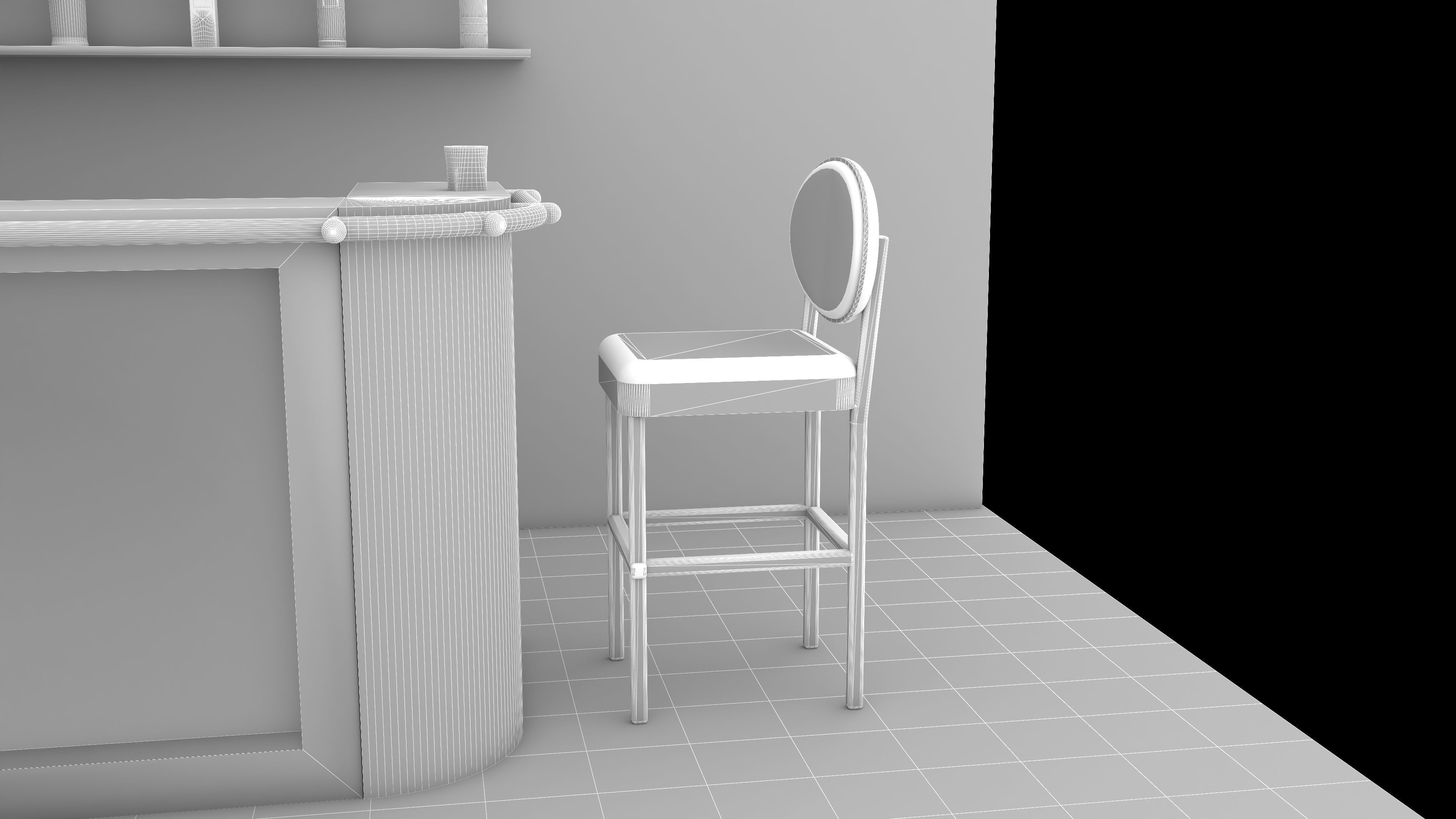 American Bar 4 - 4K 3D model_25