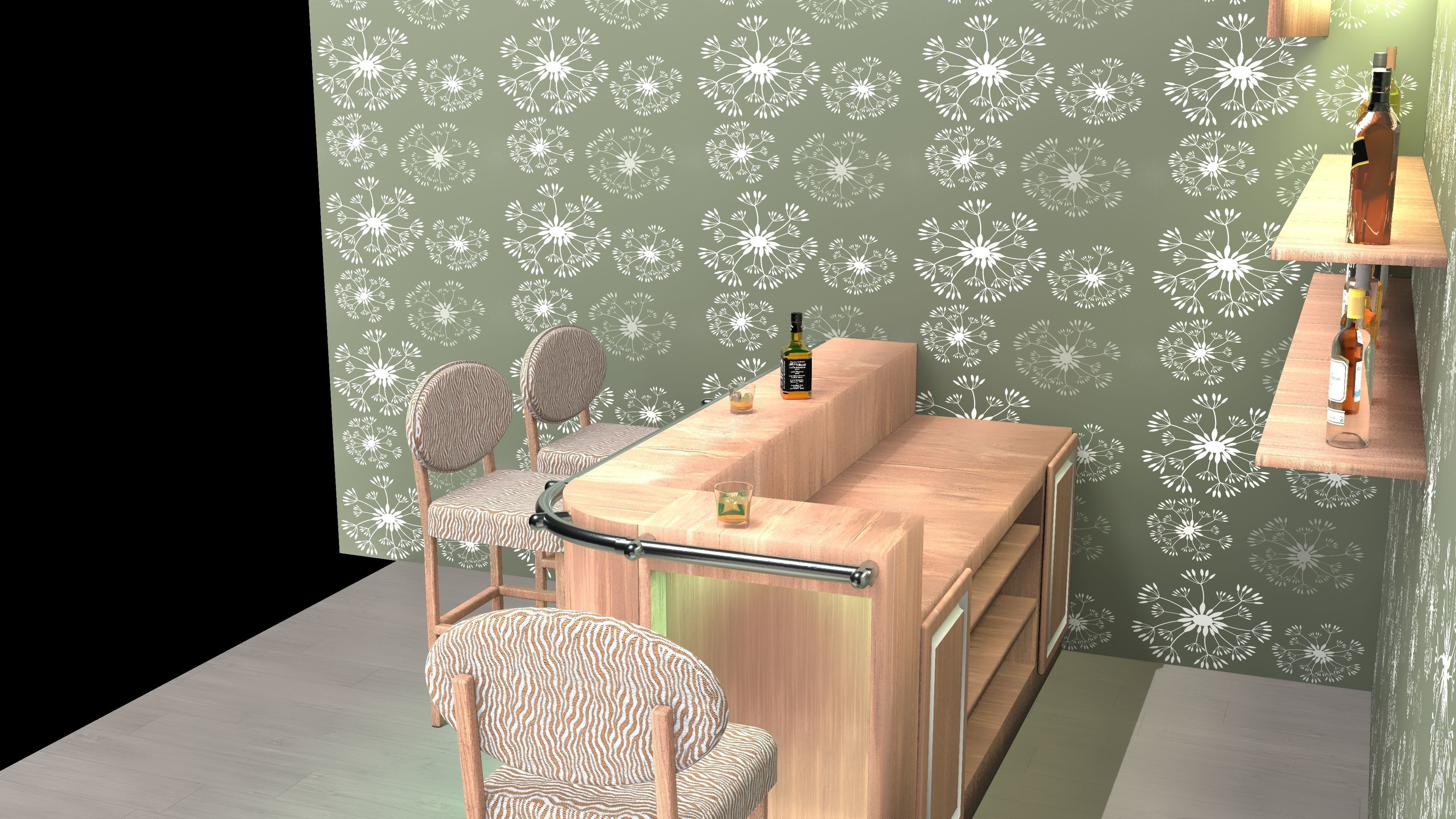 American Bar 4 - 4K 3D model_8