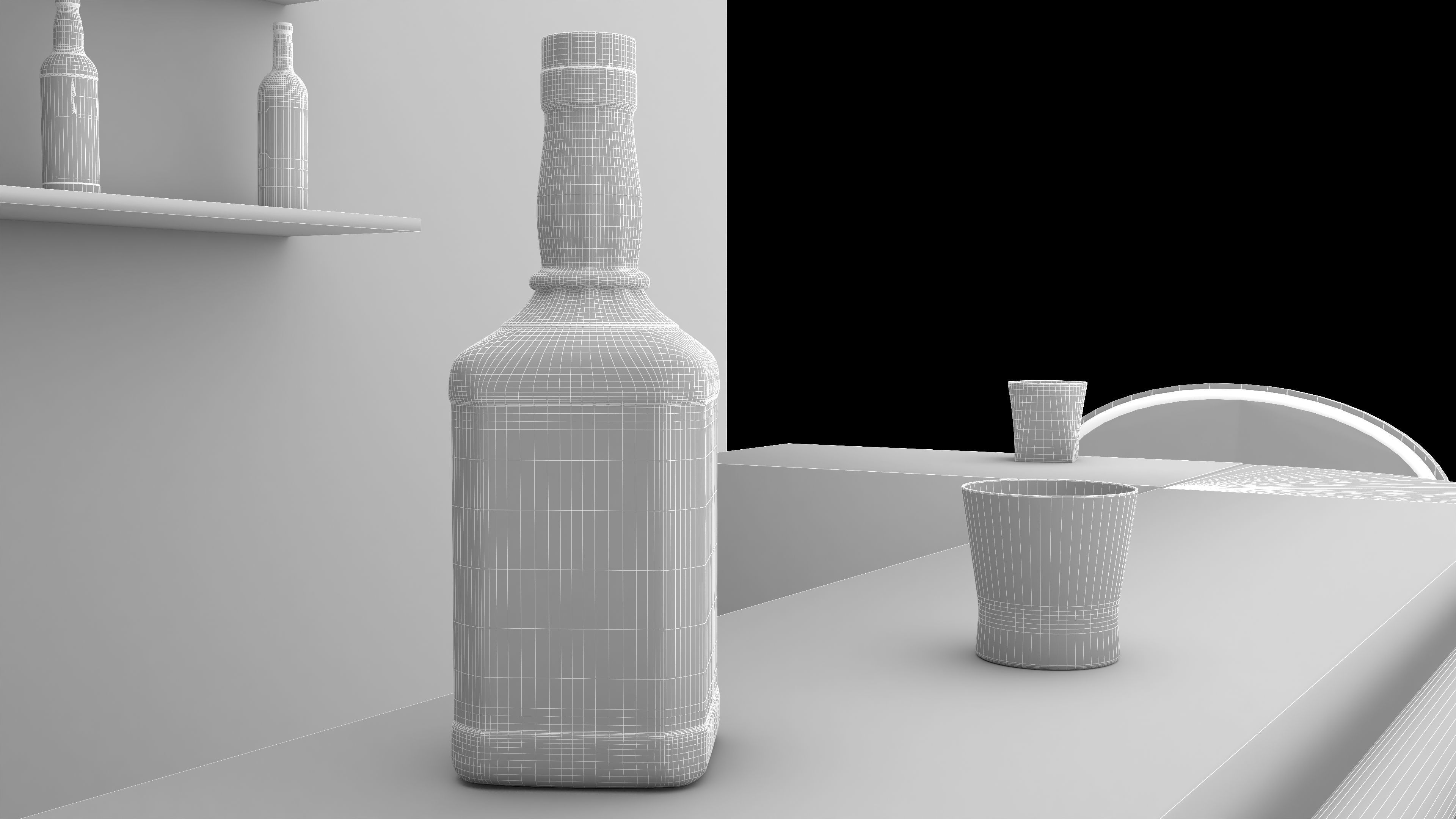 American Bar 4 - 4K 3D model_21