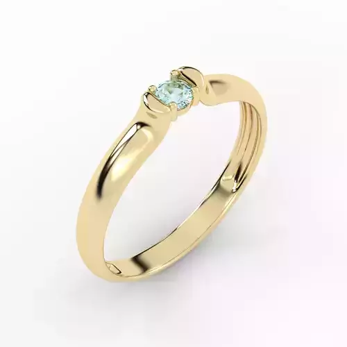 solitario com diamante Solitaire ring