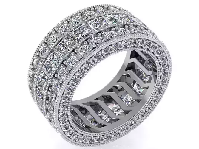 Diamond Band Ring 1977