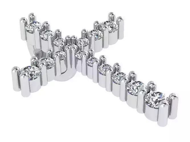 Diamond Cross Pendant 1978