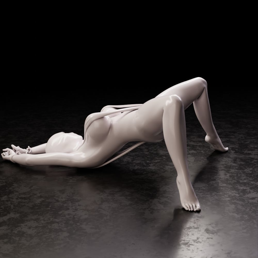 Girl in swimsuit 1 3D print model_20