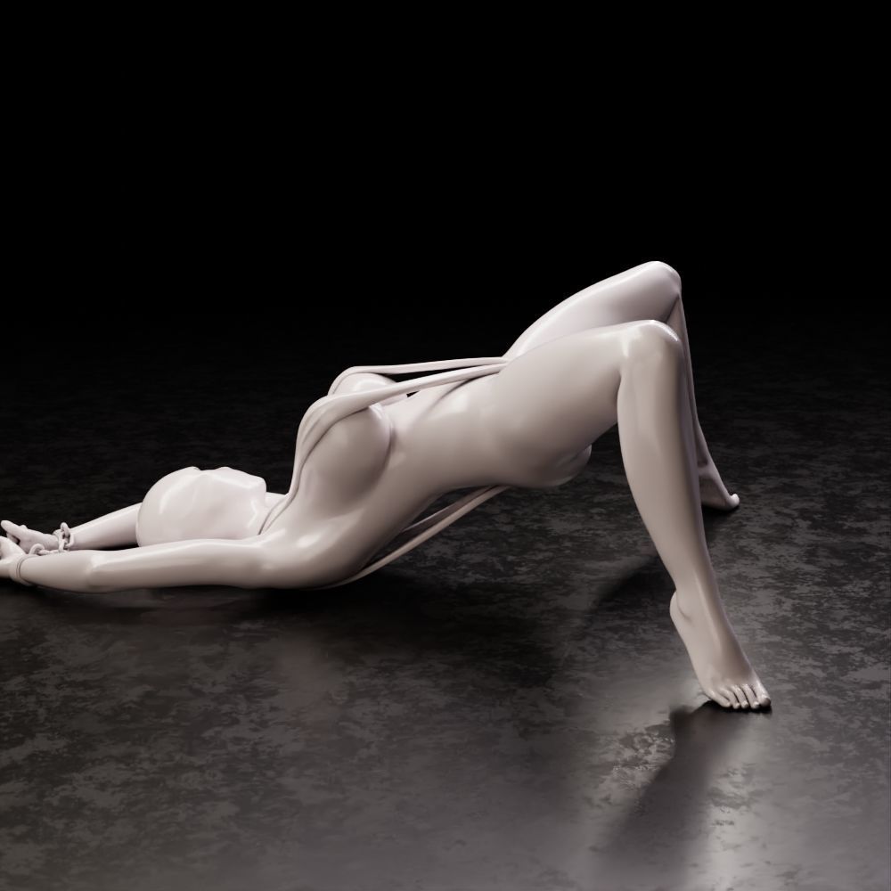 Girl in swimsuit 1 3D print model_21