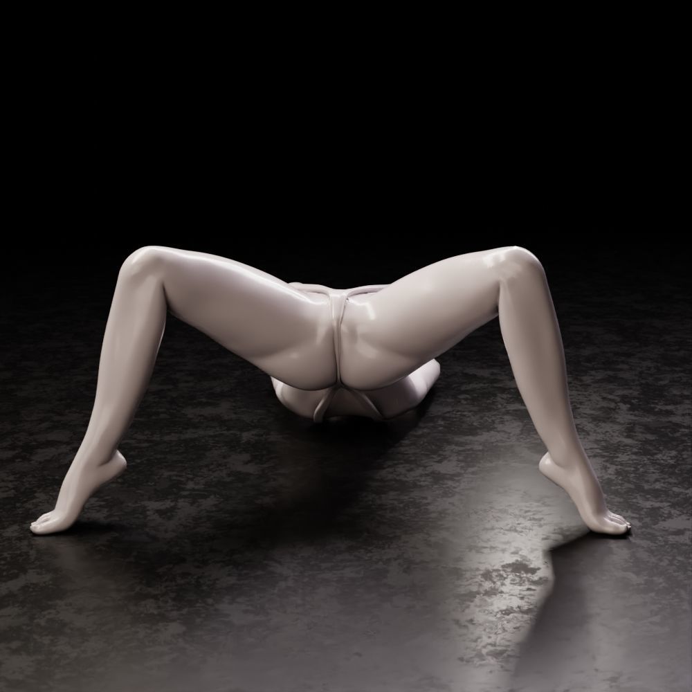 Girl in swimsuit 1 3D print model_13