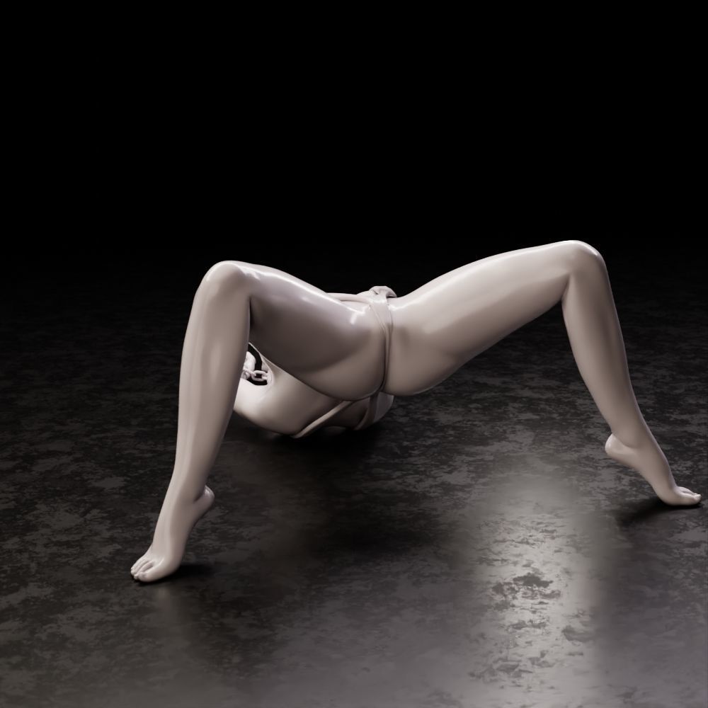 Girl in swimsuit 1 3D print model_15