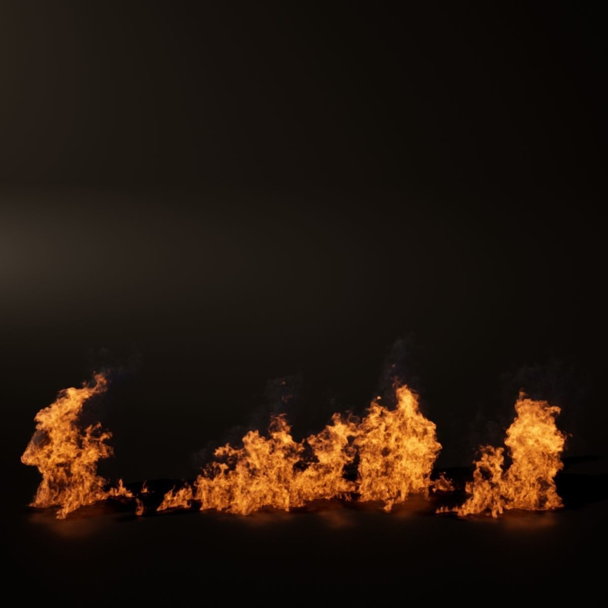 VDB Animated Fire Loop 6 3D model_8