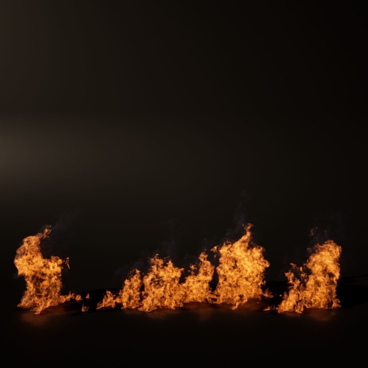 VDB Animated Fire Loop 6 3D model_4