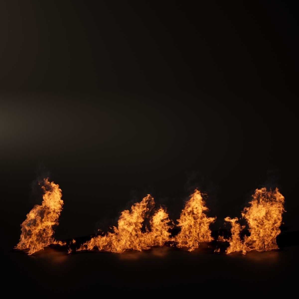 VDB Animated Fire Loop 6 3D model_3