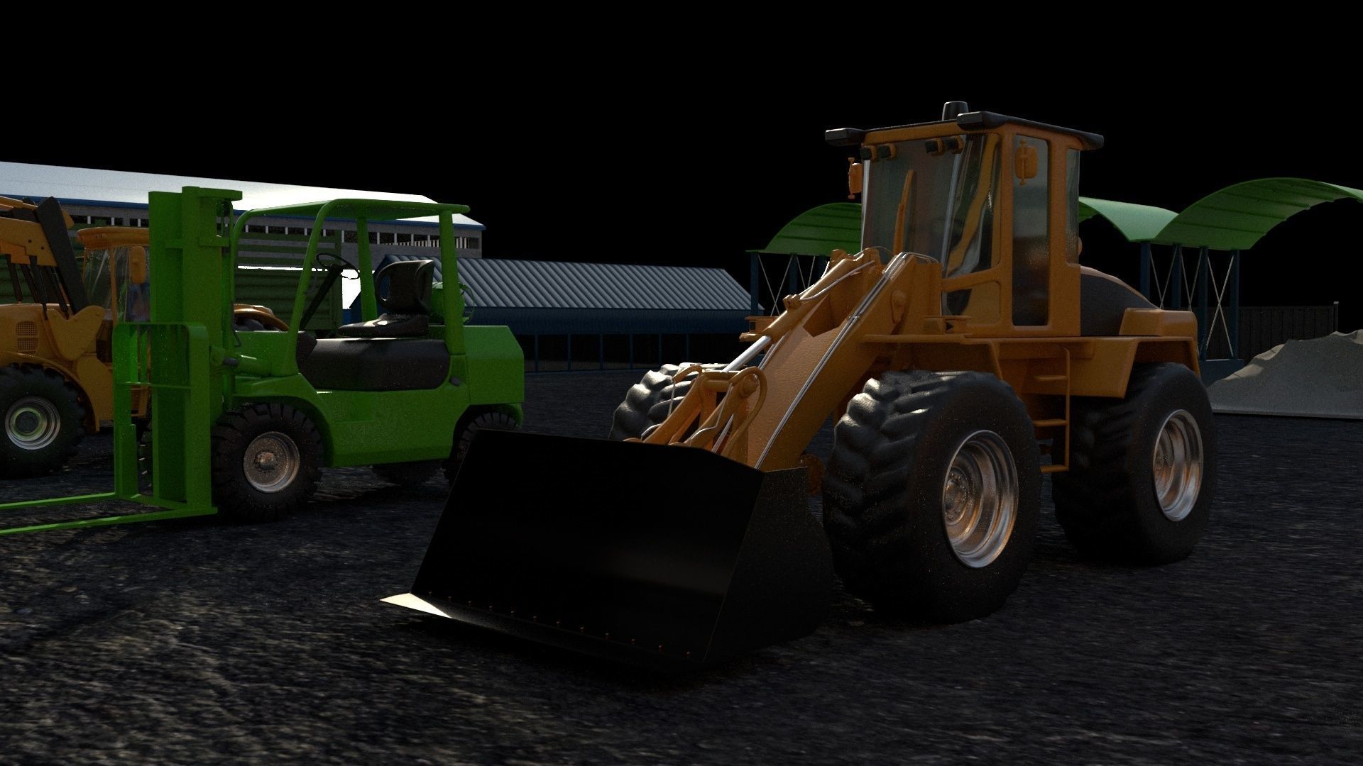 CONSTRUCTION SCENE 3D model_10