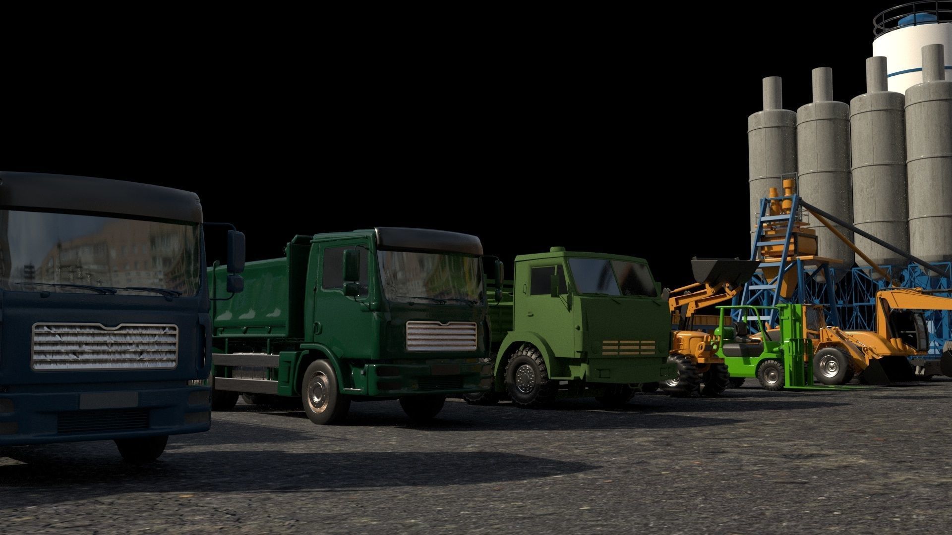 CONSTRUCTION SCENE 3D model_9