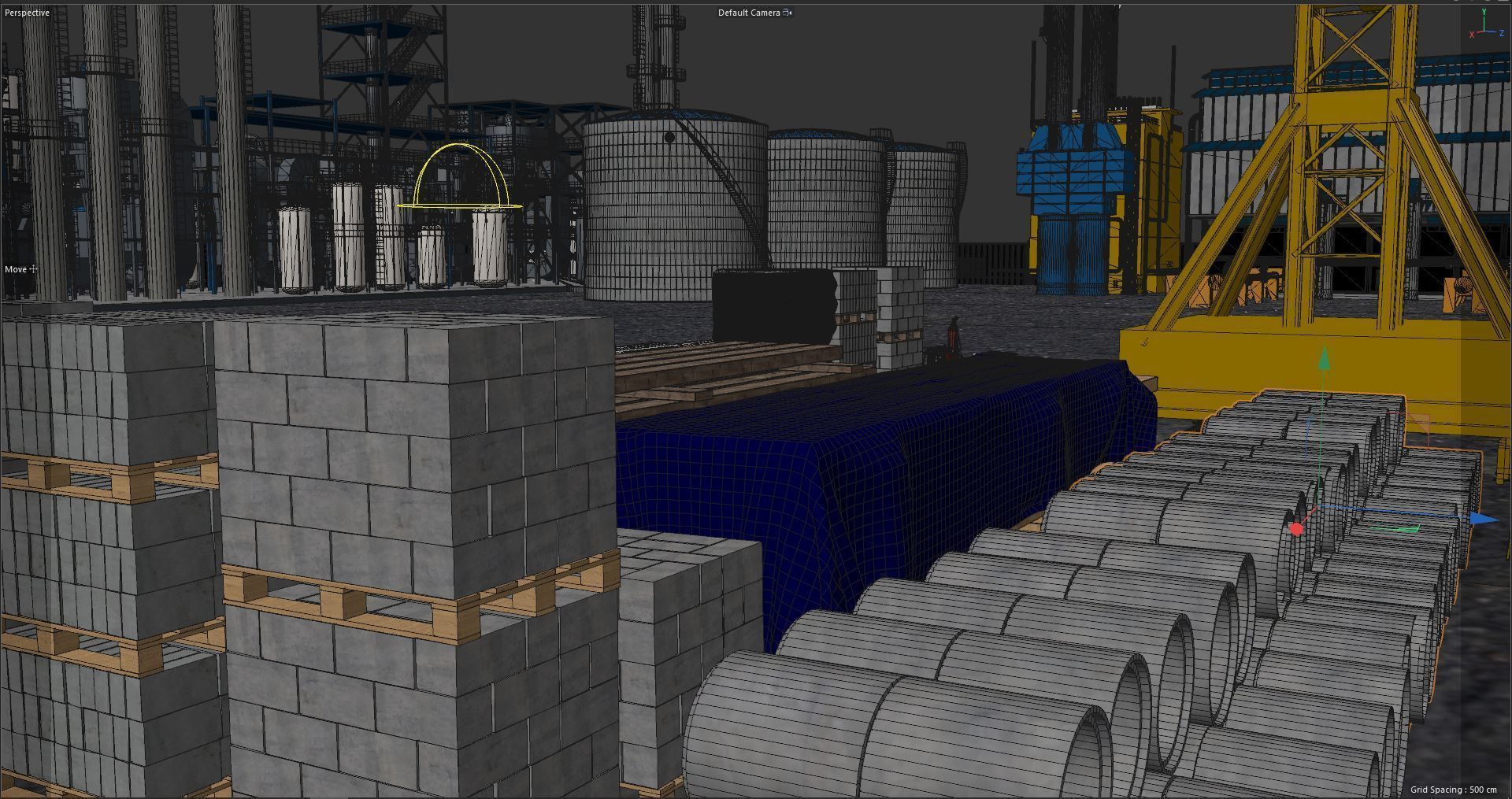 CONSTRUCTION SCENE 3D model_8