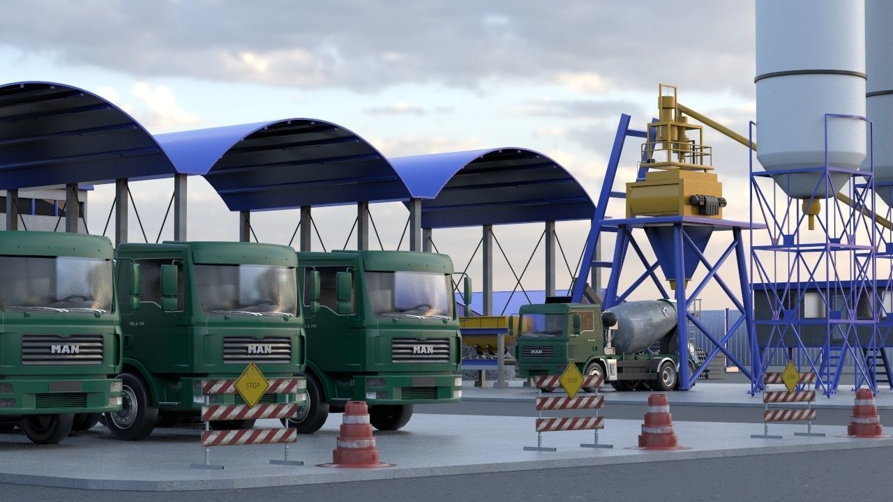 CONSTRUCTION SCENE 3D model_13