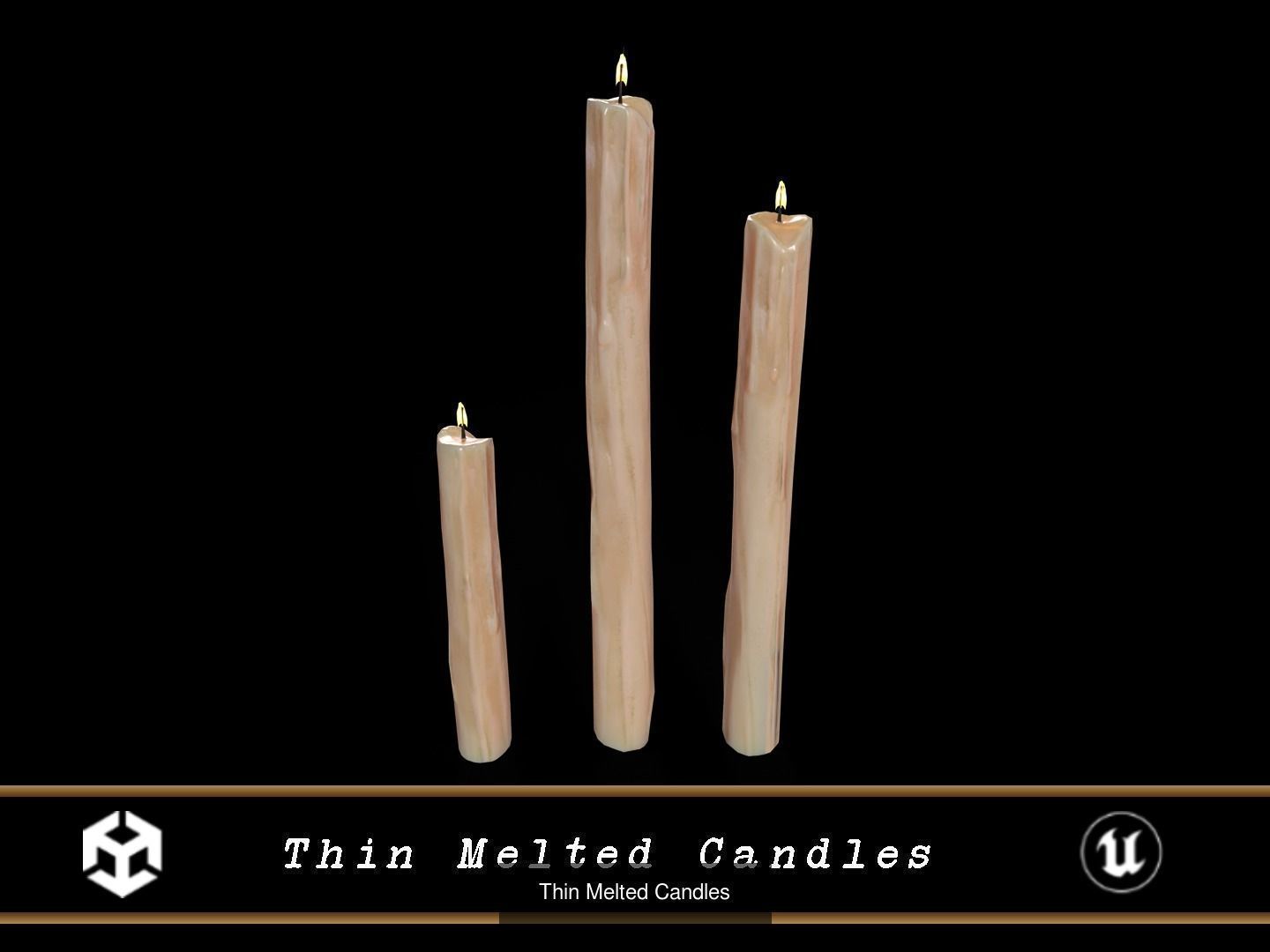 Gothic Crypt with Mummy 3D Model Collection_11