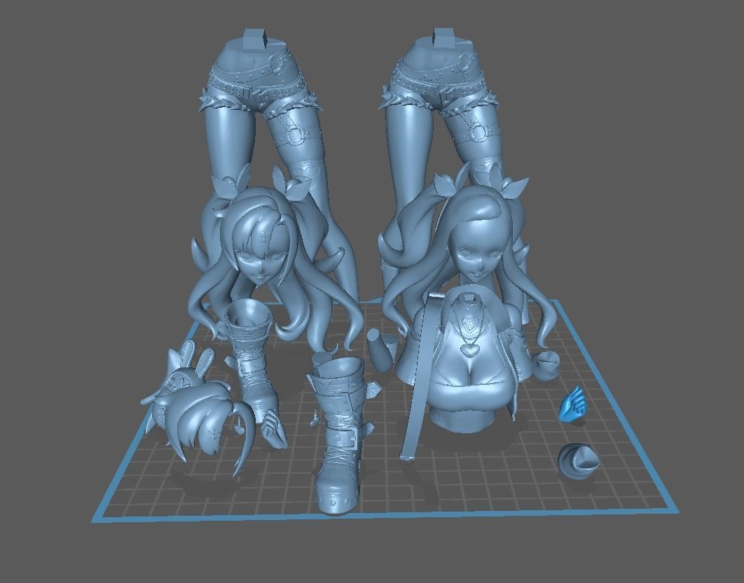 Nicole Demara Zenless Zone Zero 3d print model 3D print model_11