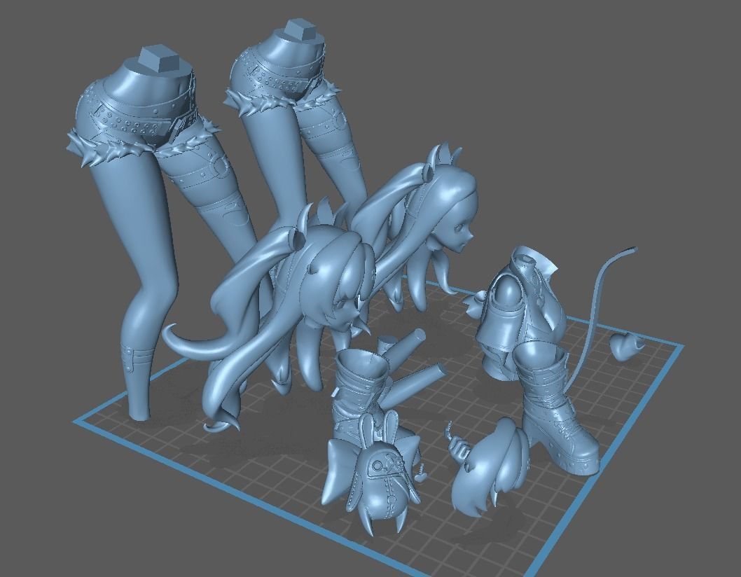 Nicole Demara Zenless Zone Zero 3d print model 3D print model_10