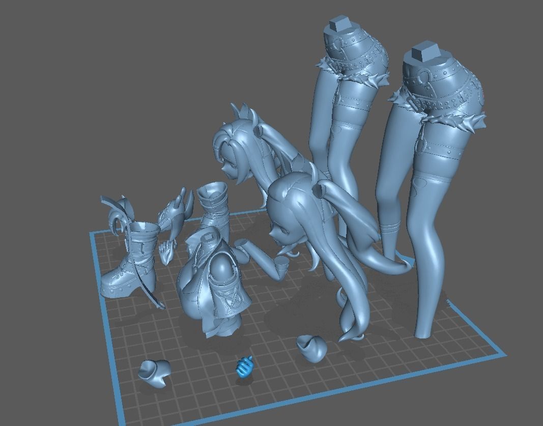 Nicole Demara Zenless Zone Zero 3d print model 3D print model_8