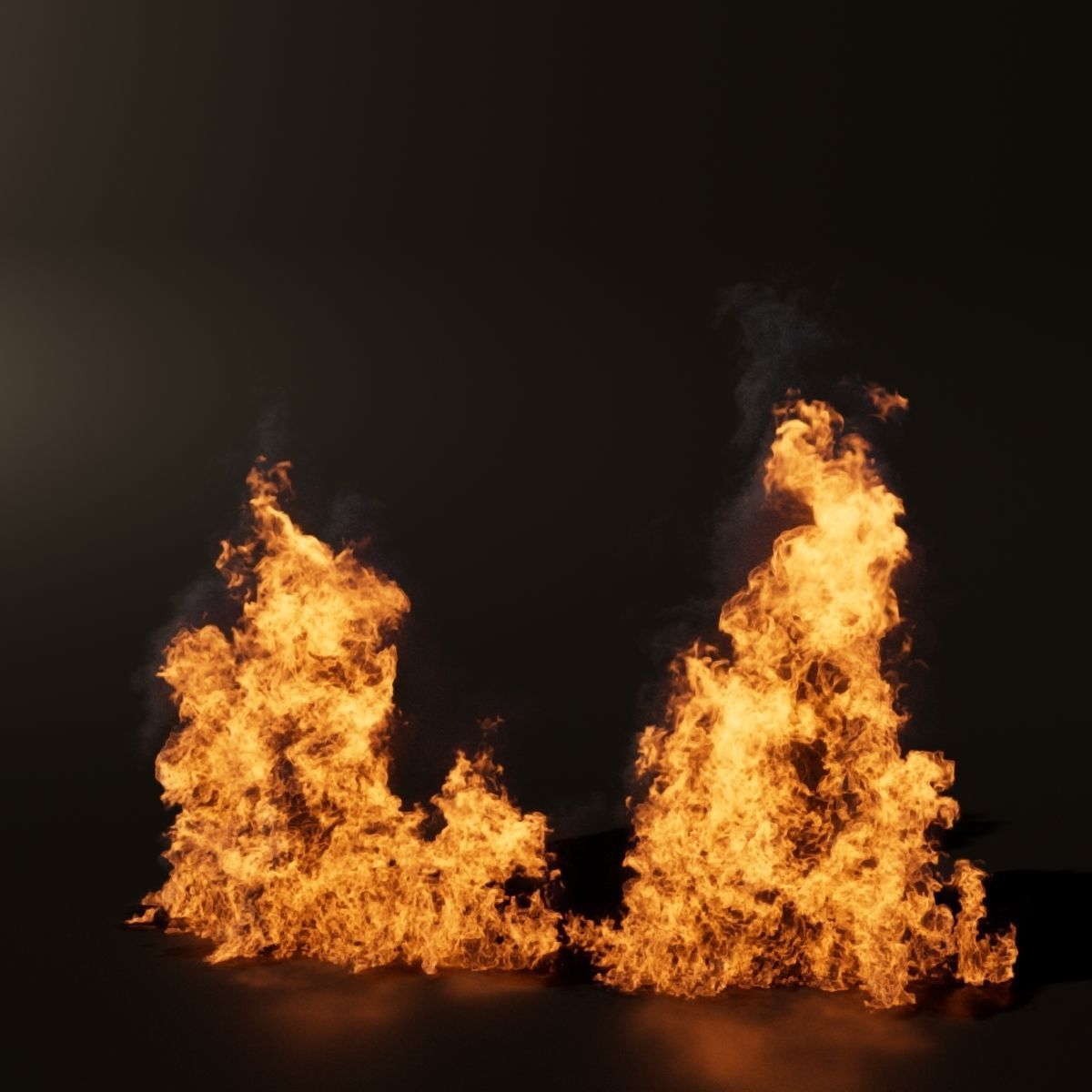 VDB Animated Fire Loop 5 3D model_7