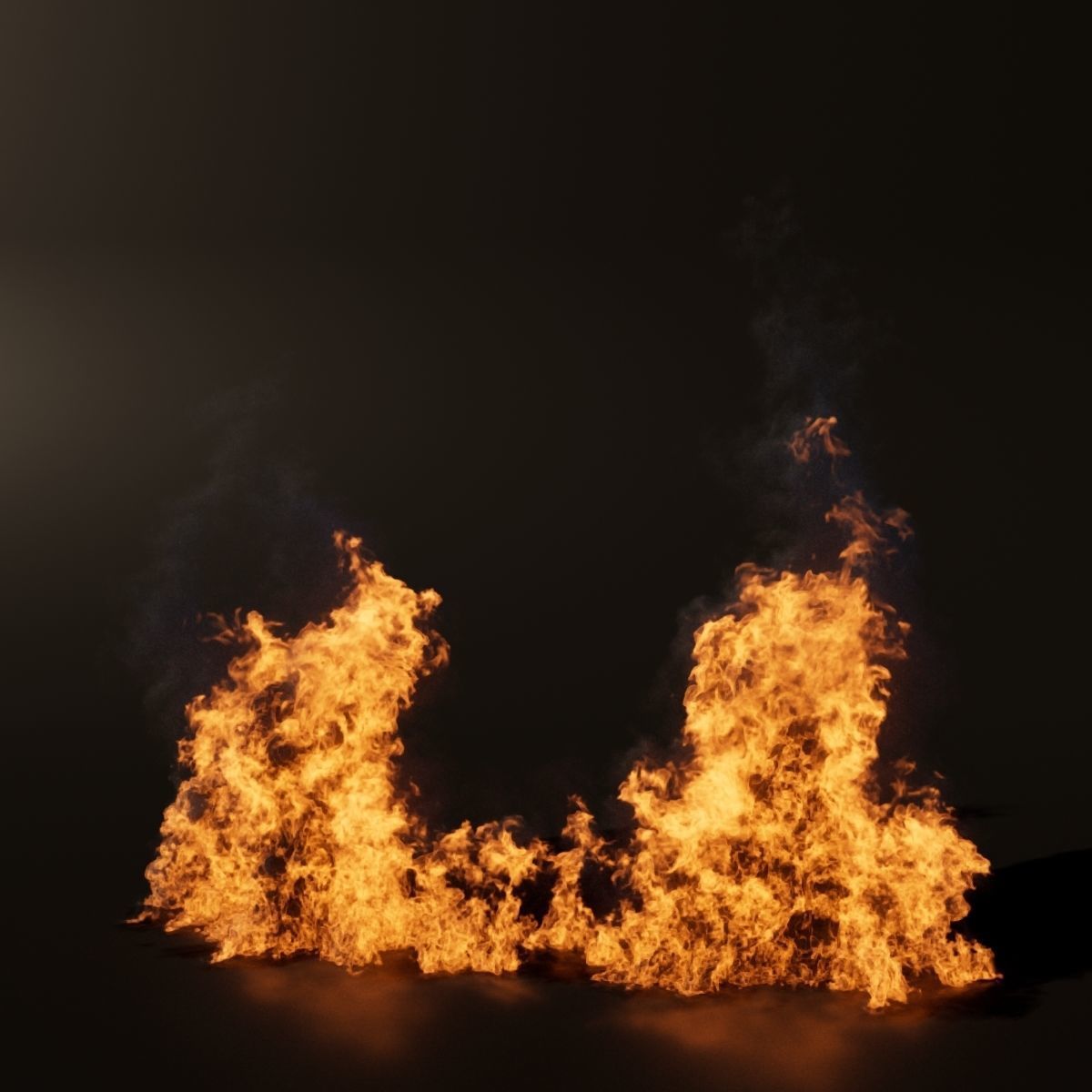 VDB Animated Fire Loop 5 3D model_9