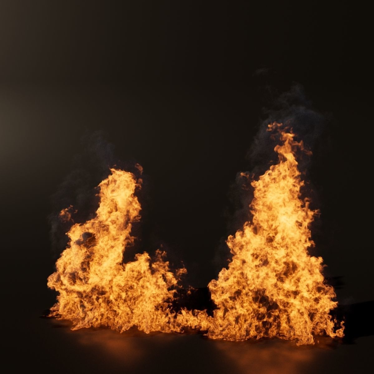 VDB Animated Fire Loop 5 3D model_3