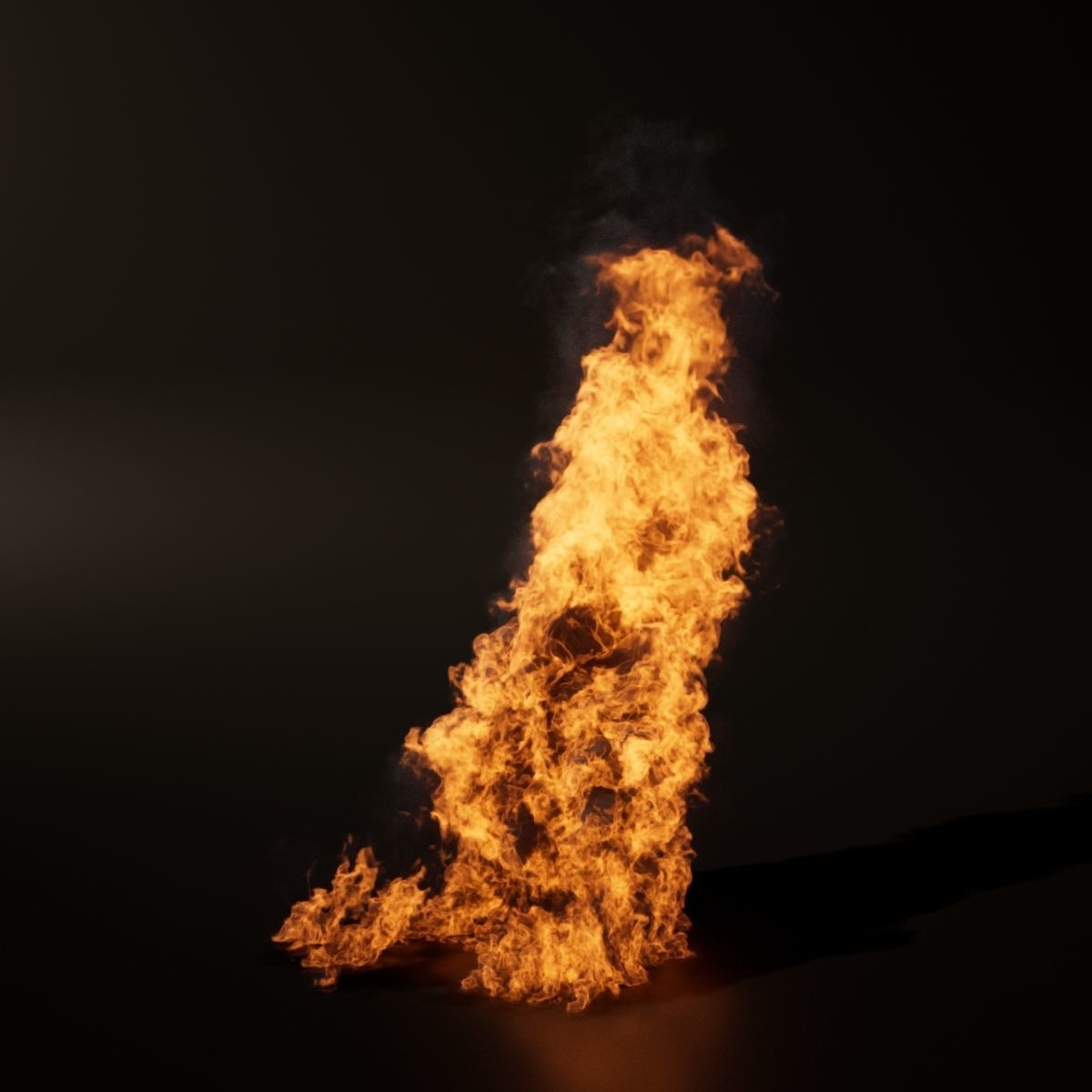 VDB Animated Fire Loop 3 3D model_4