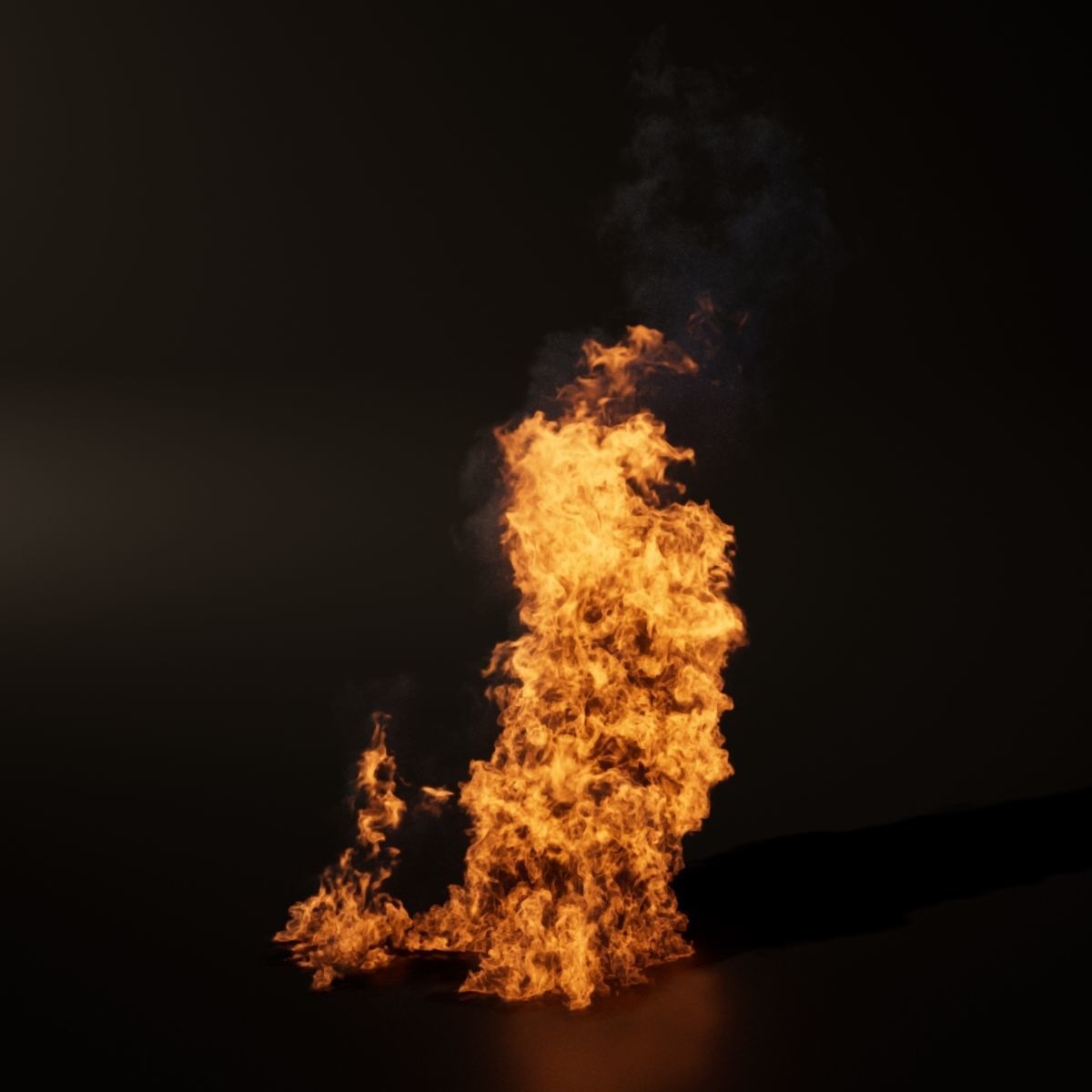 VDB Animated Fire Loop 3 3D model_10