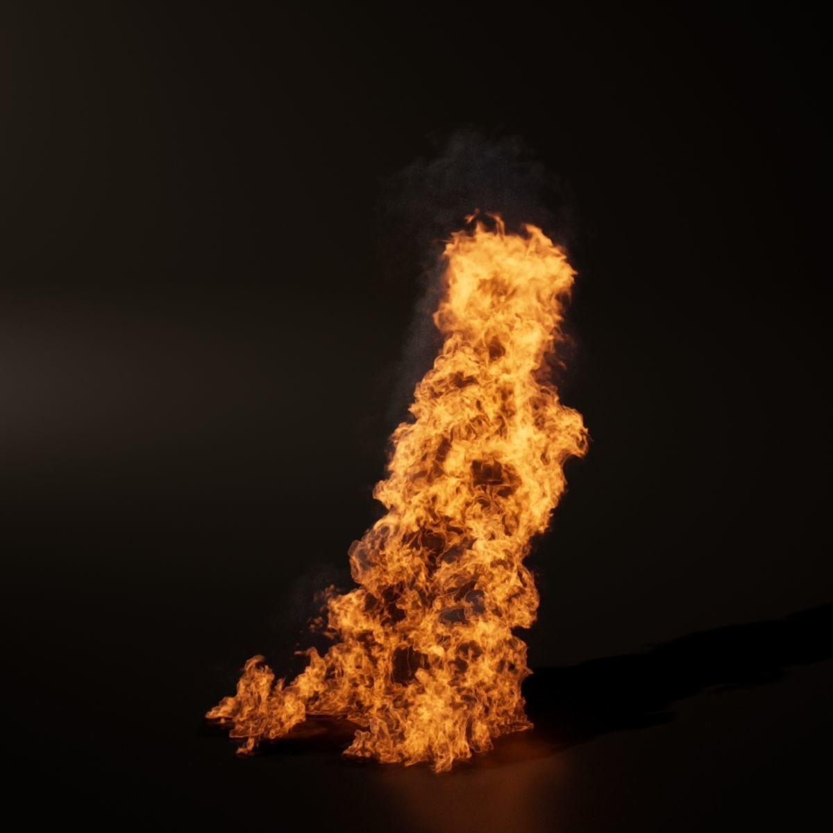 VDB Animated Fire Loop 3 3D model_8
