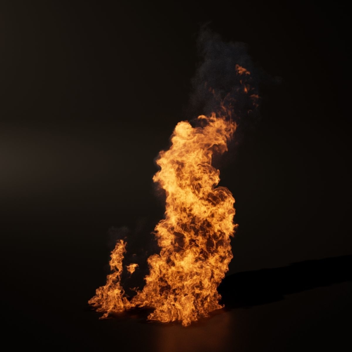VDB Animated Fire Loop 3 3D model_7