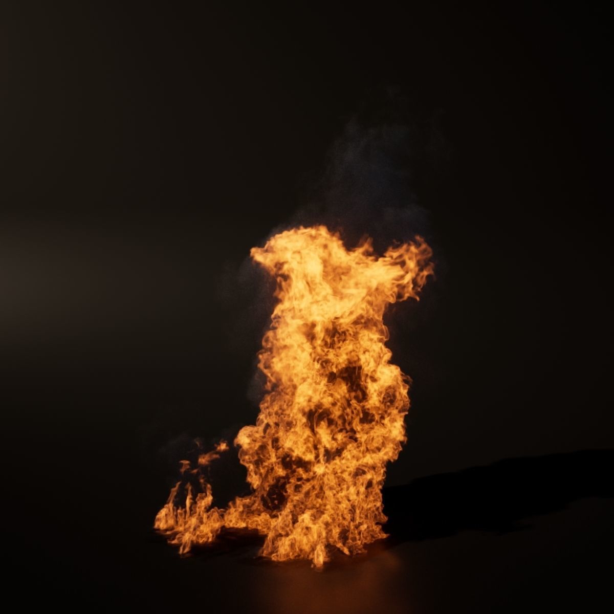 VDB Animated Fire Loop 3 3D model_9
