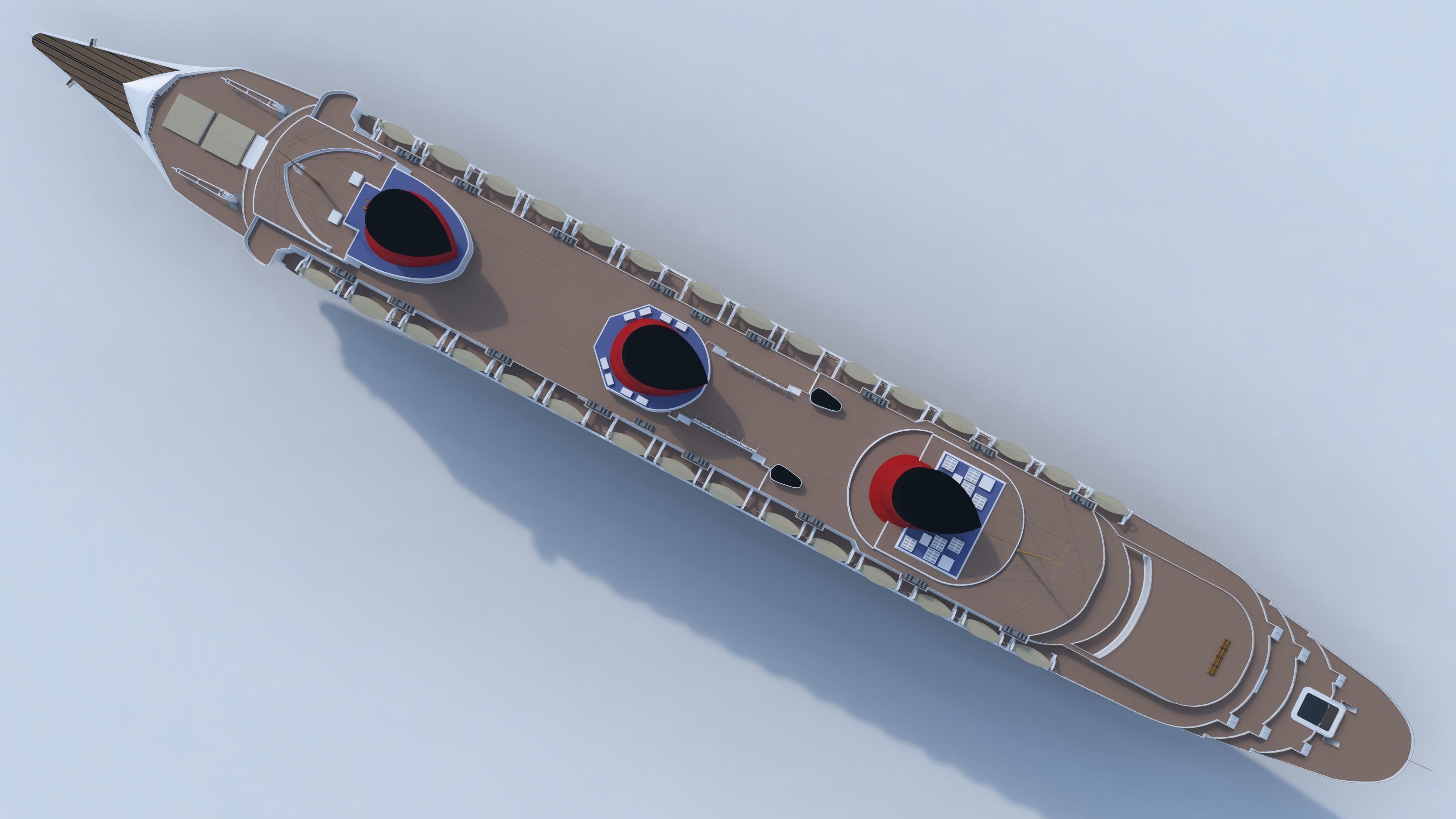 SS Normandie 3D model_14